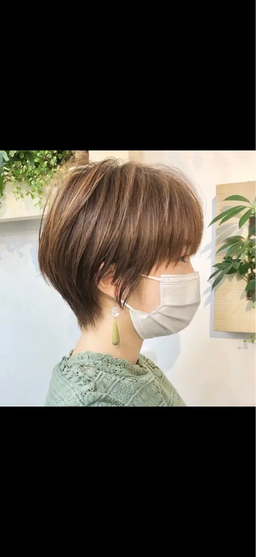 ショート 長谷川 駿のヘアスタイル