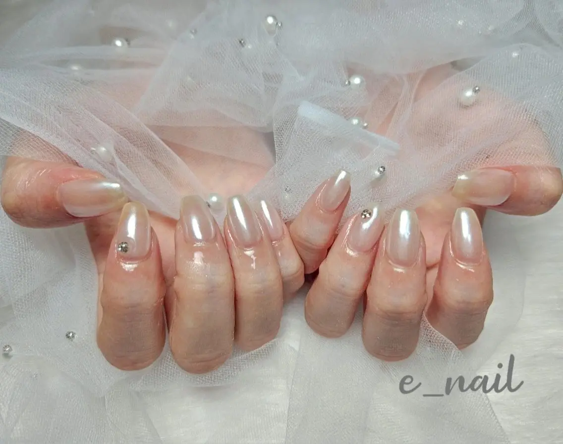 ネイル e_nail🍀自宅 サロン八潮eri☆　のネイルデザイン