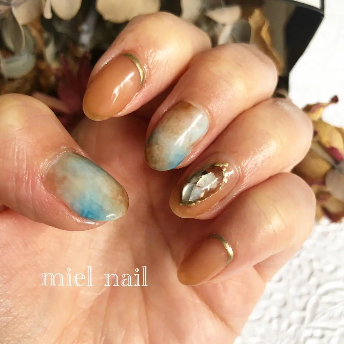 ネイル ハンドネイル miel nailのネイルデザイン