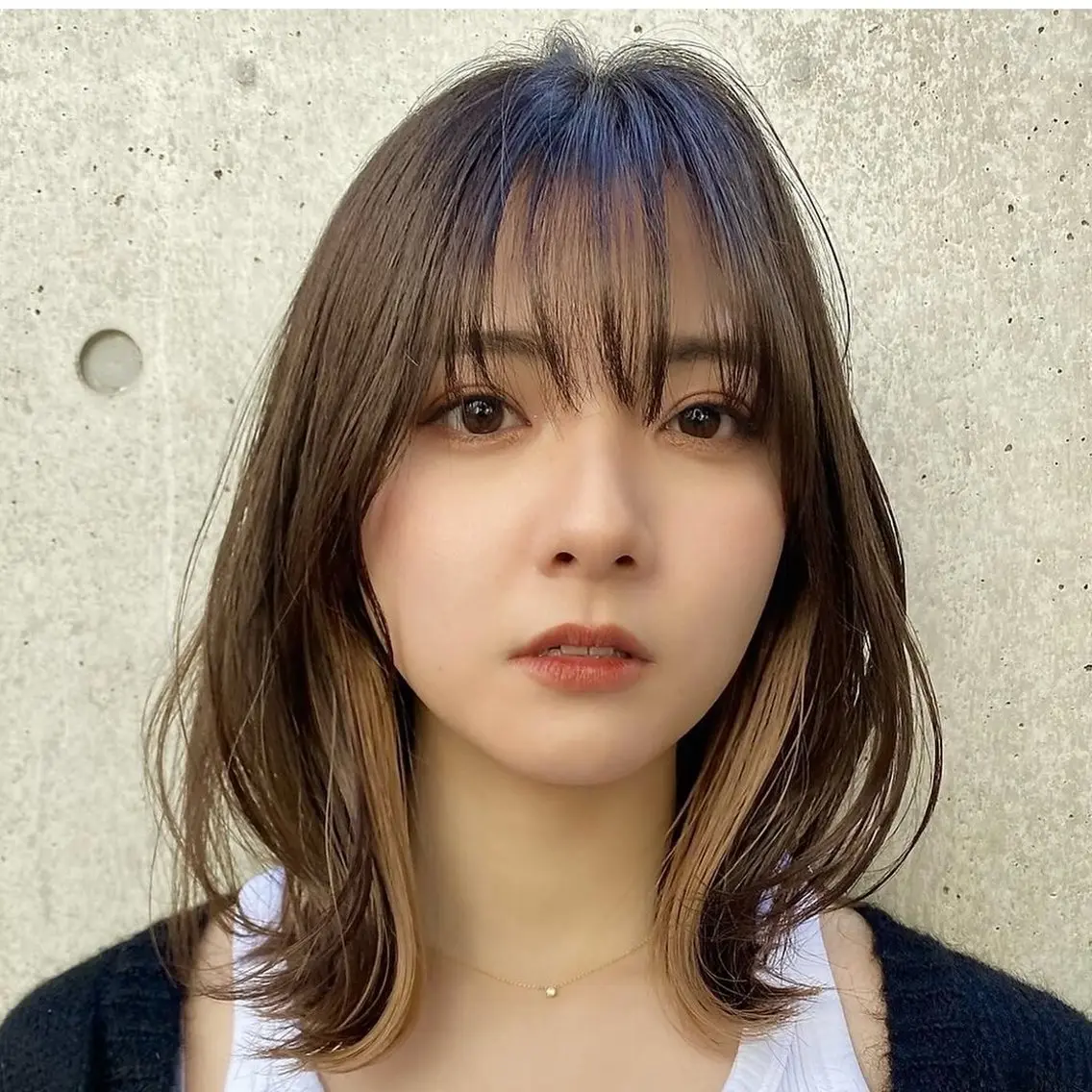 ミディアム ヘアアレンジ fifth 石川 凪のヘアスタイル