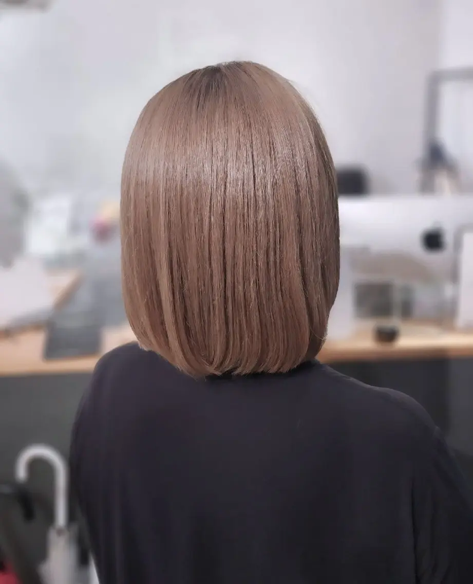 ミディアム カラー 金田 拓也のヘアスタイル
