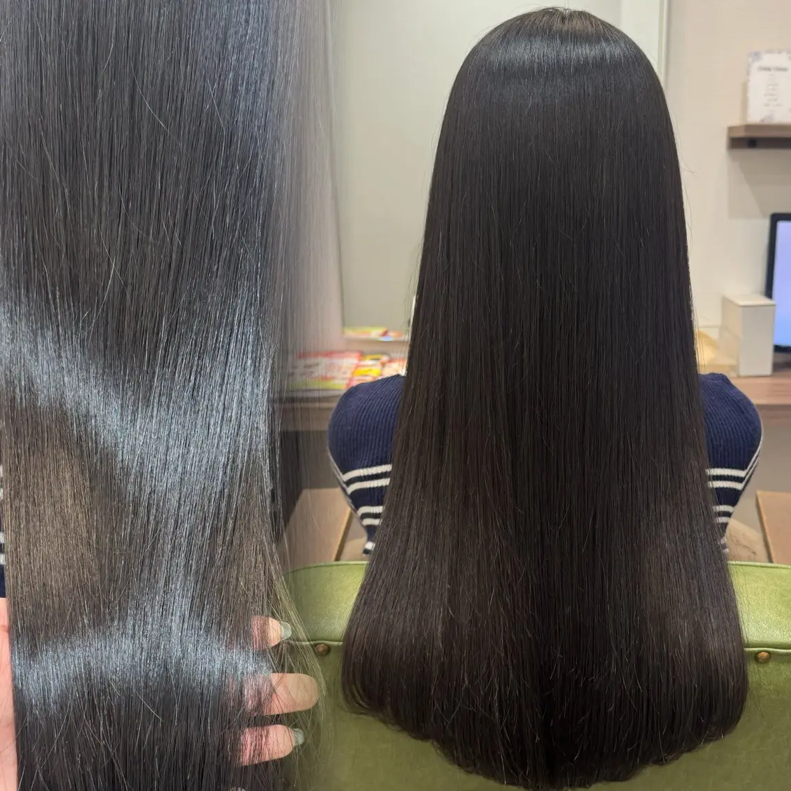 【艶髪メニュー✨️】髪質改善ストレート※カット無し（ストレートエステ）の写真
