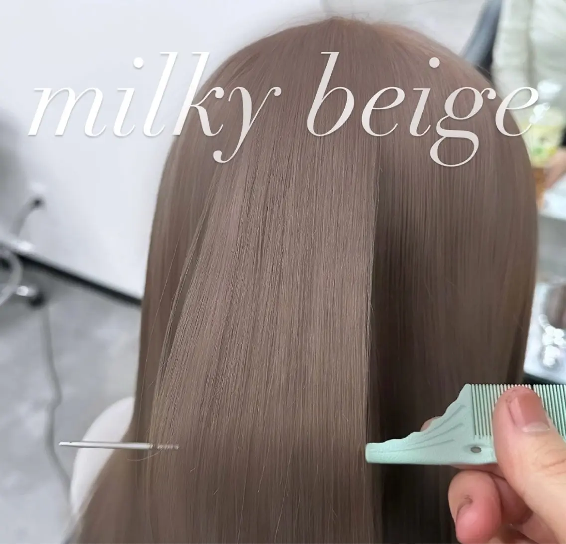 ミディアム カラー ベージュカラー ブリーチ 透明感カラー 入学式 卒業式のヘアスタイル ヘアカラー 透明感カラー/ メンズパーマ/竜希のヘアスタイル