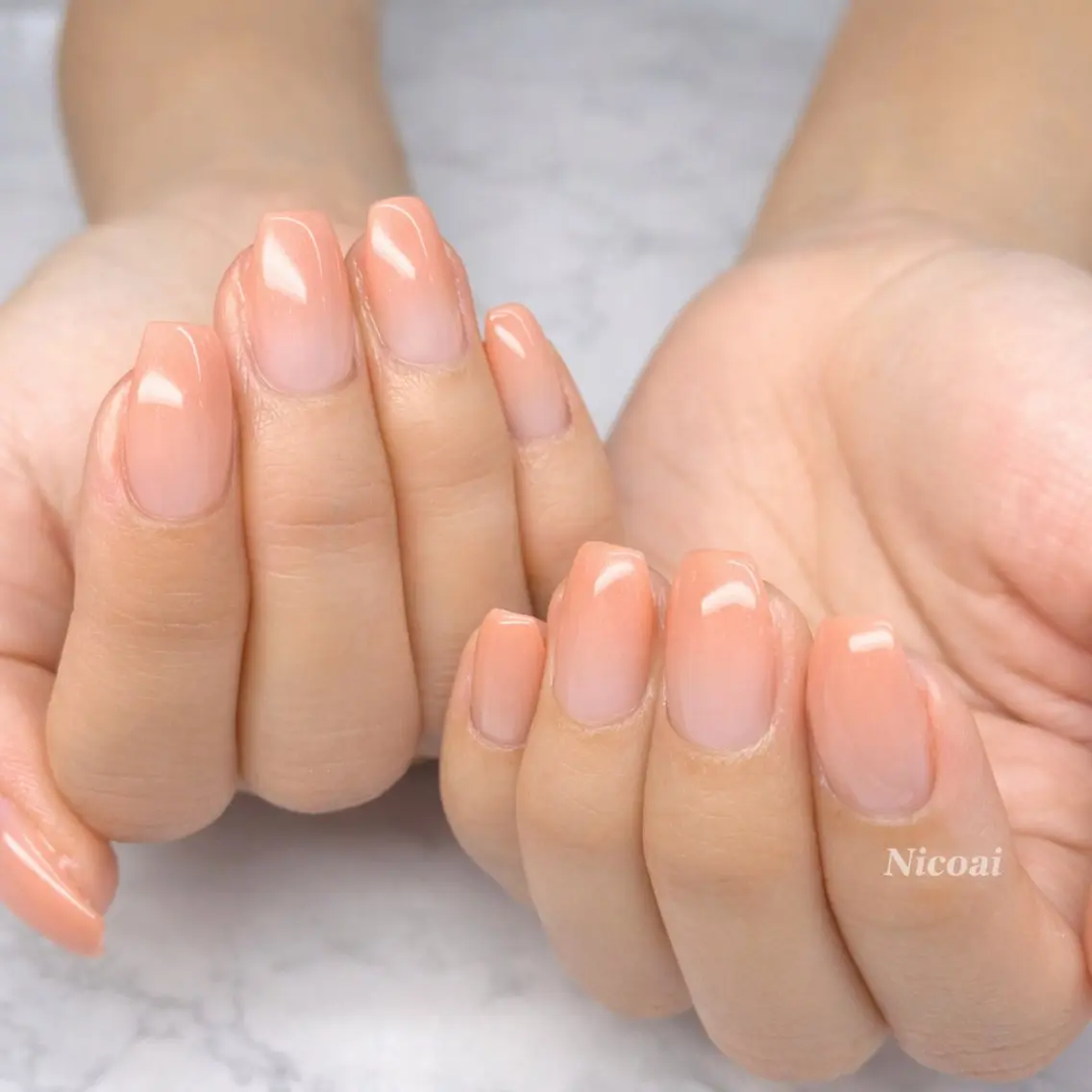 ショート ハンドネイル NailSalon Nicoaiのネイルデザイン