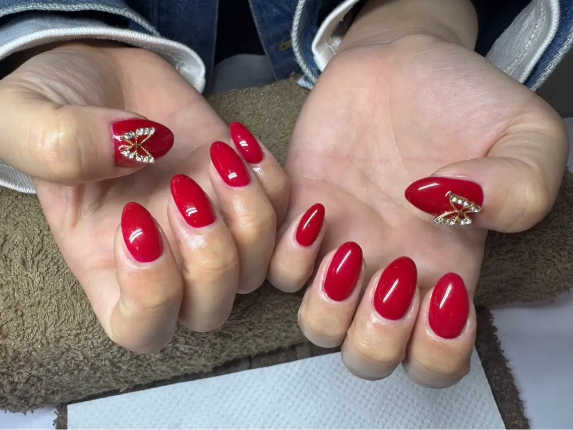 ネイル ワンカラーネイル ハンドネイル nailsalon Sのネイルデザイン