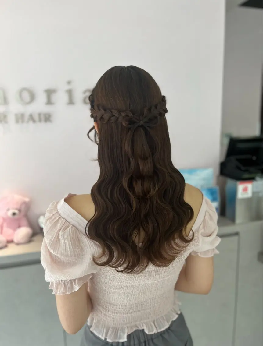 ロング ヘアセット かわいい盛れ🎀池袋 / みい♡のヘアスタイル