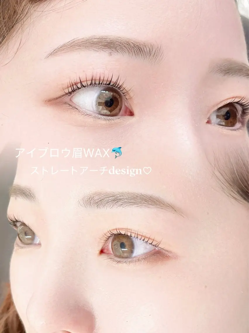 アイブロウ 束感まつげ🫧LED 大阪福島/AYANAのマツエク・マツパデザイン