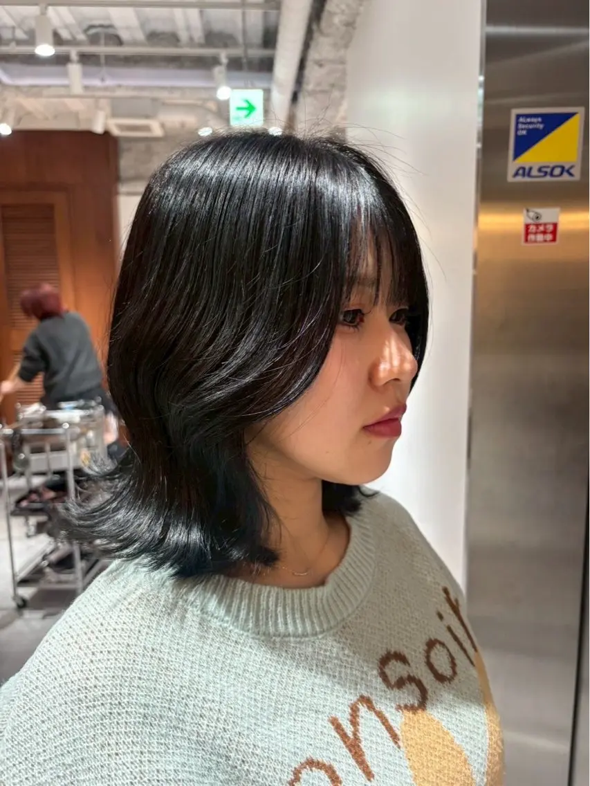 ミディアム カラー ヘアアレンジ アディクシーカラー ブリーチ ケアブリーチ 透明感カラー ハイトーンカラー ヘアカラー ✨️透明感カラー✨️ kaiseiのヘアスタイル