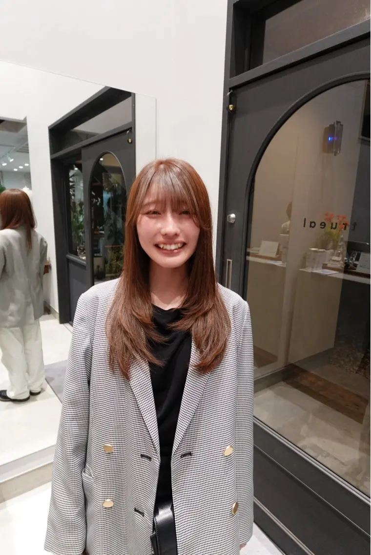 透明感カラー＋バイカルテTRの写真