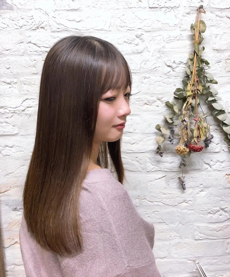 カット+イルミナカラー+トリートメント+ヘッドスパの写真