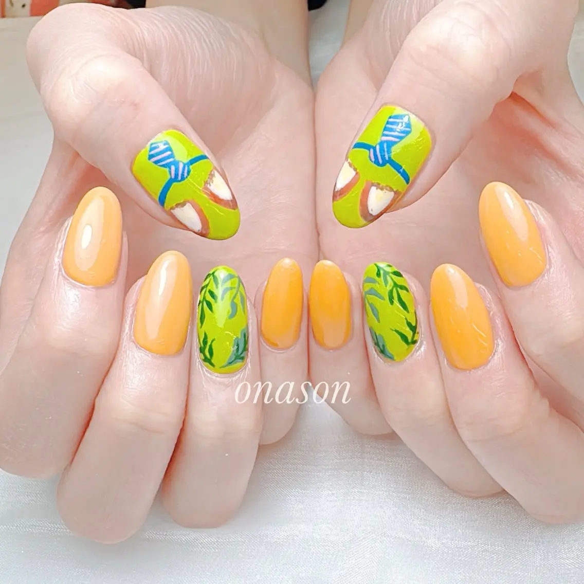 ネイル ハンドネイル Onason nailのネイルデザイン