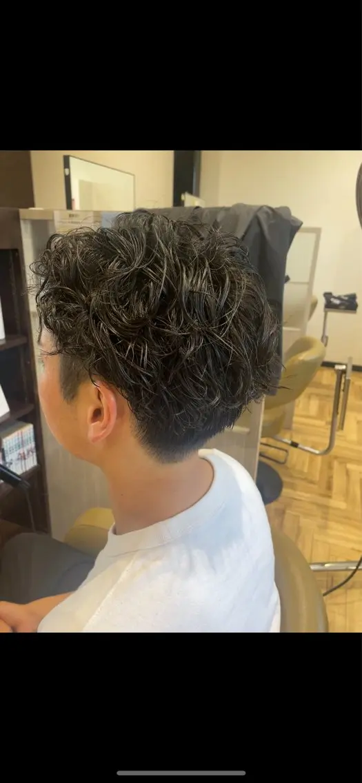 パーマ 中村 誠也のヘアスタイル