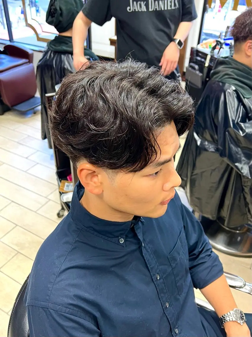 【平日限定割引✨11時​〜​16時30分まで】メンズカット＋シャンプー＋ヘアセットの写真