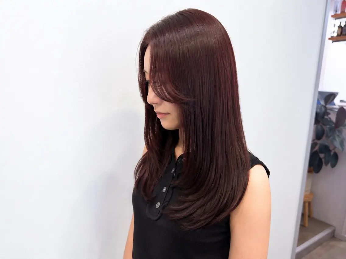 ロング レイヤーカット KOTKA 大山和希のヘアスタイル