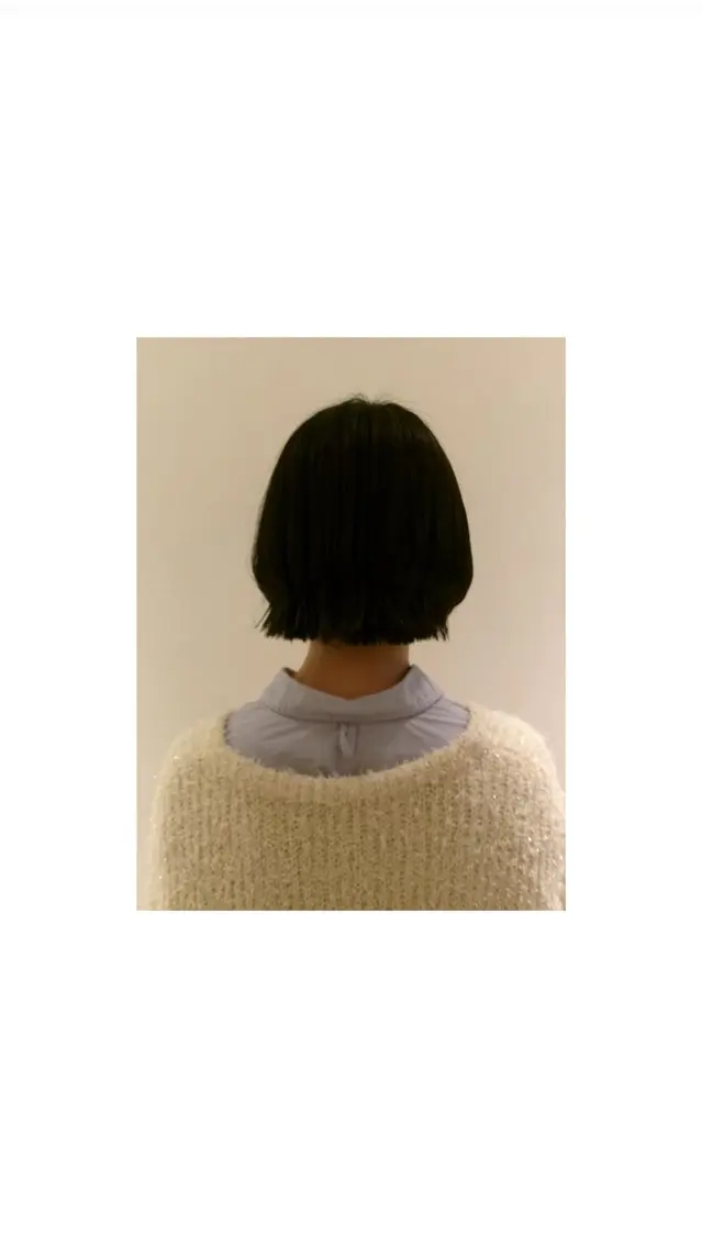 ショート yuzuki縮毛矯正 /カラーモデルのヘアスタイル