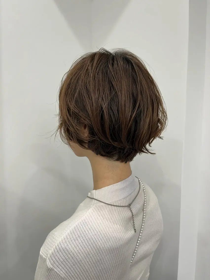 ショート カット 門崎未依/レイヤー/ メンズカット🪿🌼のヘアスタイル