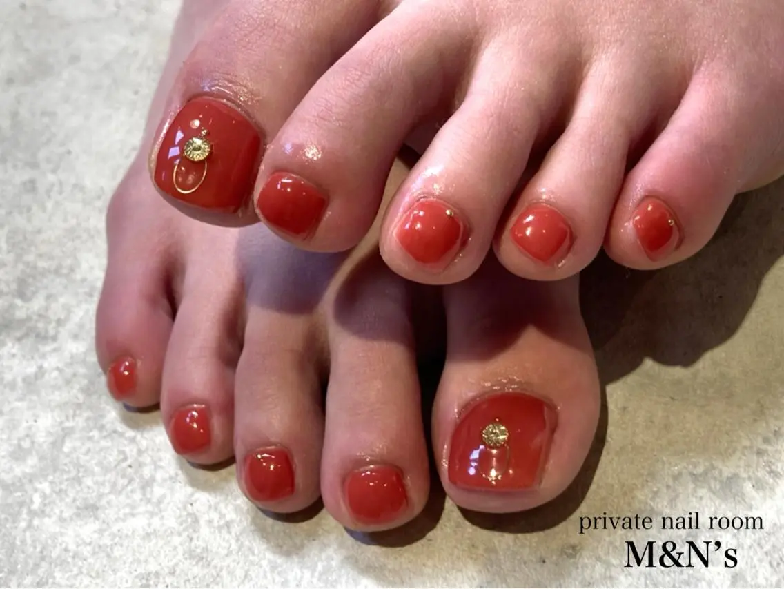 FOOT ワンカラーの写真