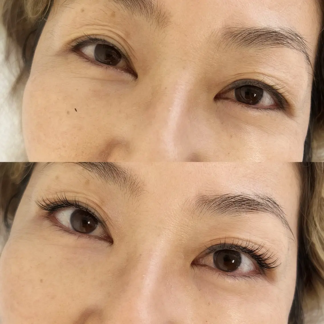 シングルフラットラッシュ80本(40/40)の写真