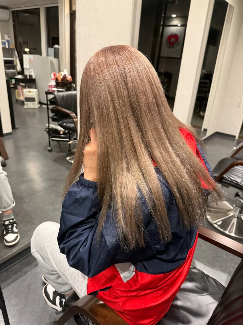 ロング 髪質改善⚡️カラー 🍀武久 誠🍀のヘアスタイル