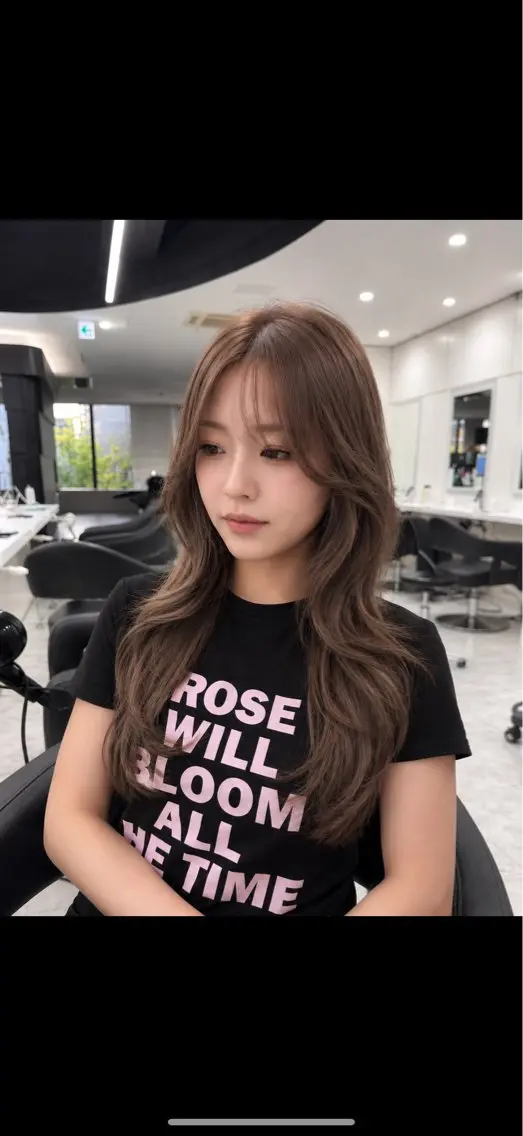 ロング ヘアカラー 艶髪ブリーチあり/レ イヤーカット🎀セナのヘアスタイル
