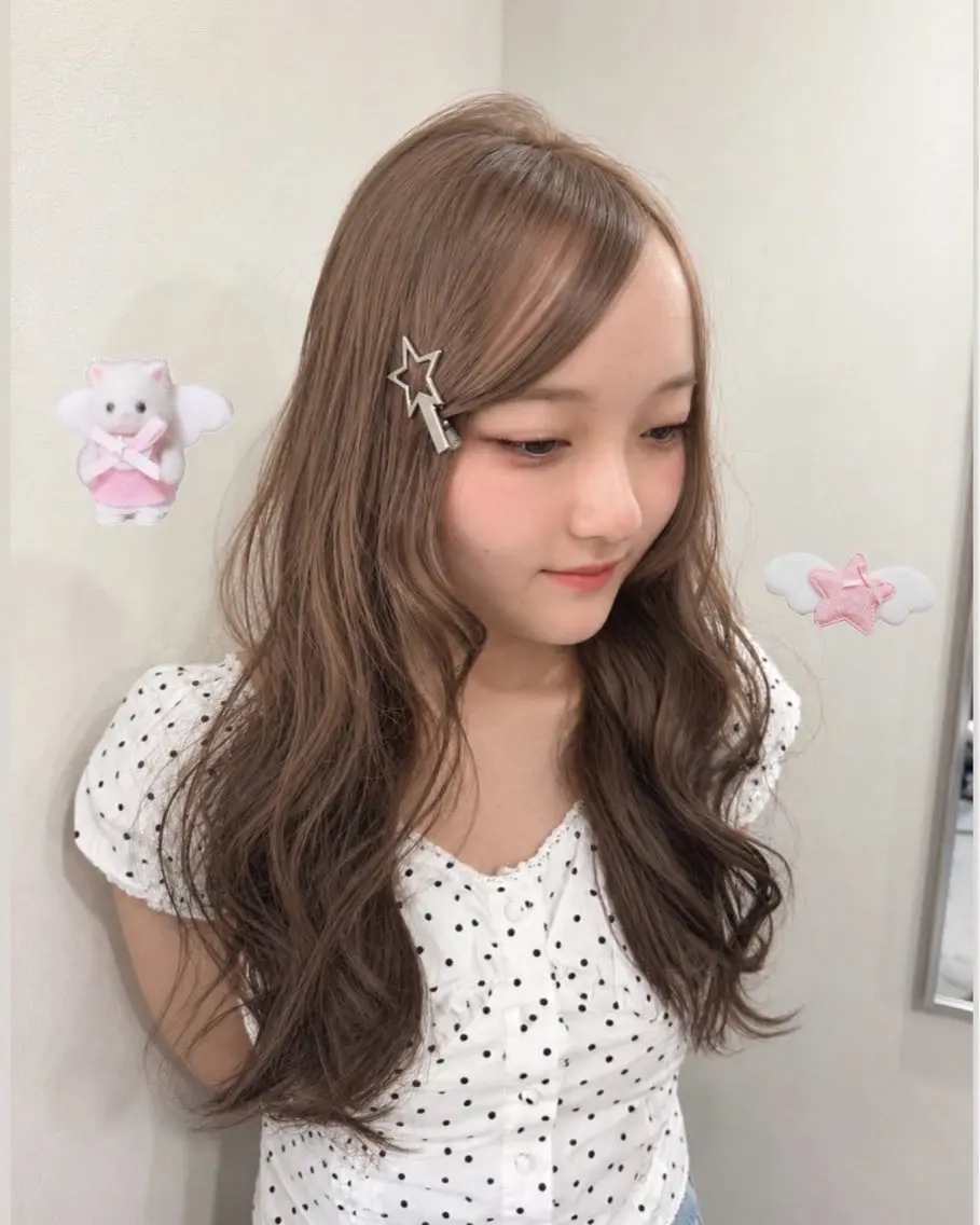 ロング ヘアアレンジ ハイトーン/ゆるふわ 🎨𖥔ׁTOMO♡のヘアスタイル