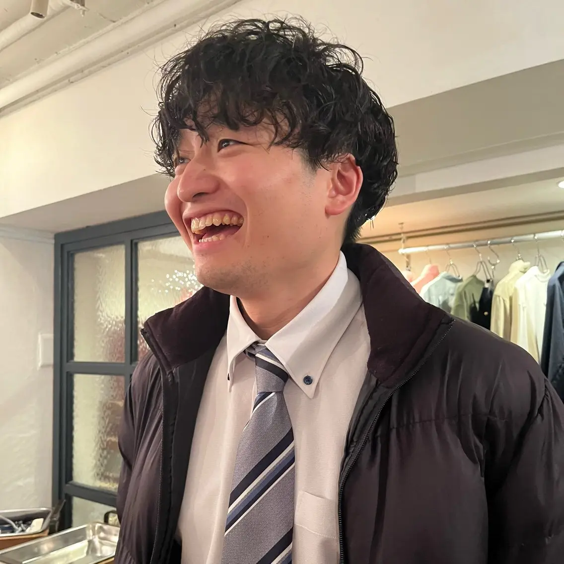 ショート パーマ メンズ メンズパーマ スパイラルパーマ 🧸メンズカット 🧸conatsuのヘアスタイル