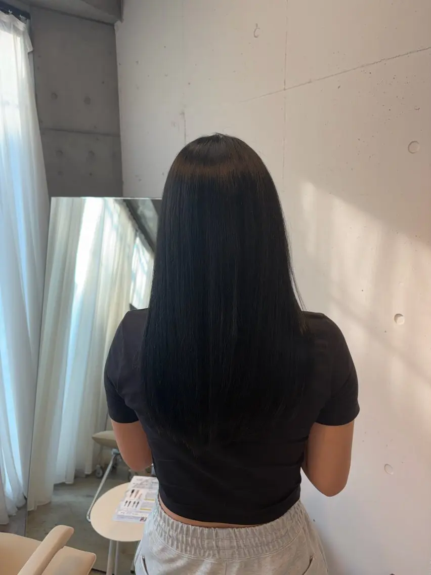 ミディアム カラー ヘアカラー 透明感カラー/艶 ✖️上品/修生🥀のヘアスタイル