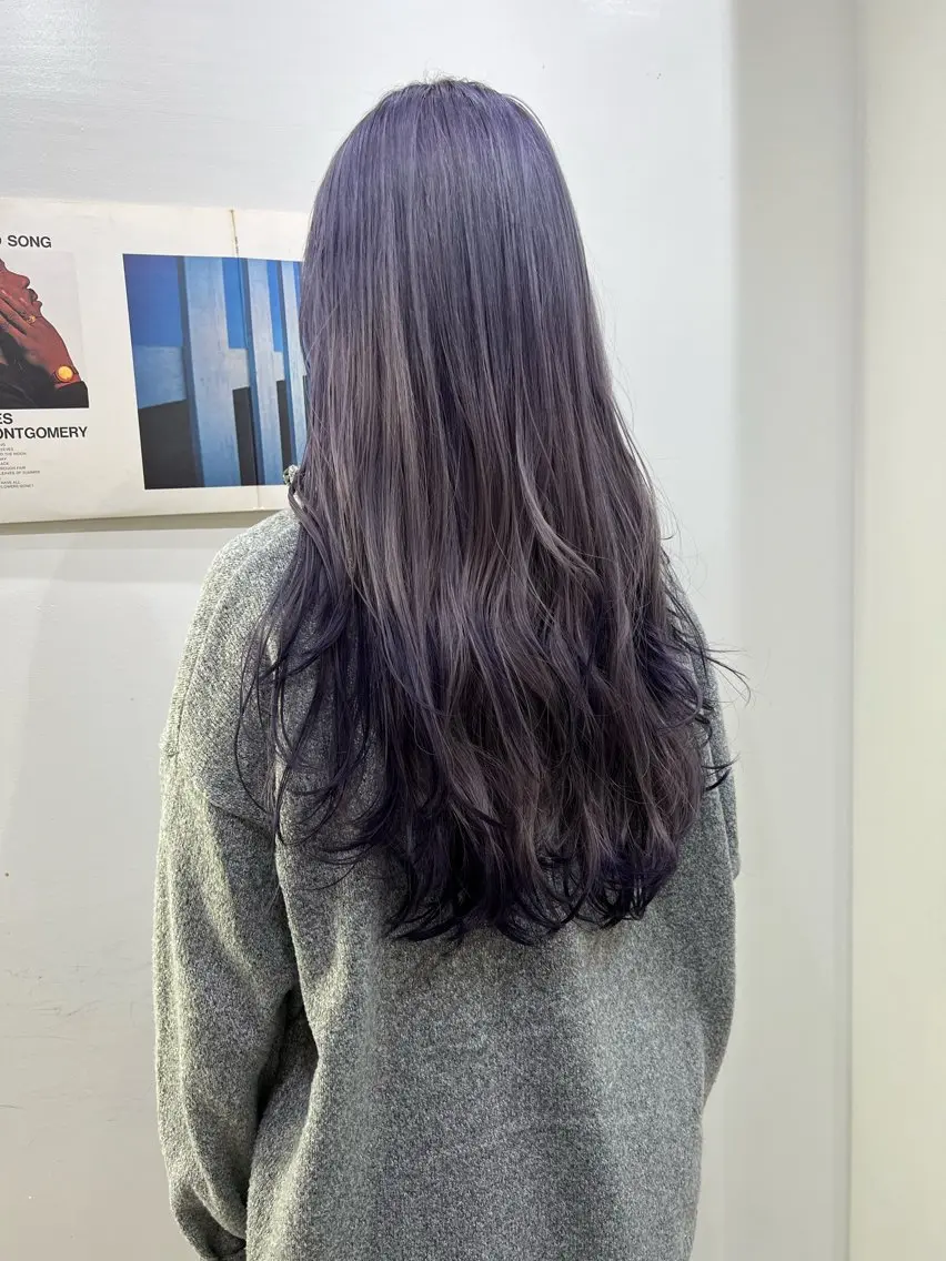ロング 💥ウルフカット デザインあんな💥のヘアスタイル