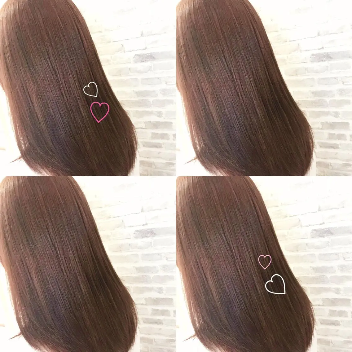 セミロング カラー 💎 透明感カラー ✨Erina 💎のヘアスタイル