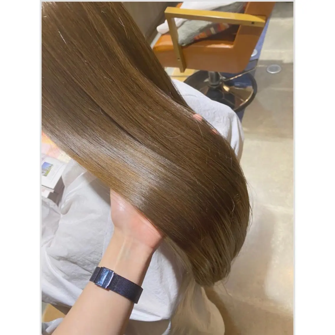 カラー ベージュカラー 🩵盛れる顔周りヘア EMI🩵のヘアスタイル