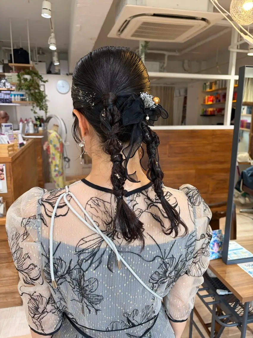 ヘアアレンジ ヘアセット アレンジ/カラー/ カット/ココミ🧚のヘアスタイル