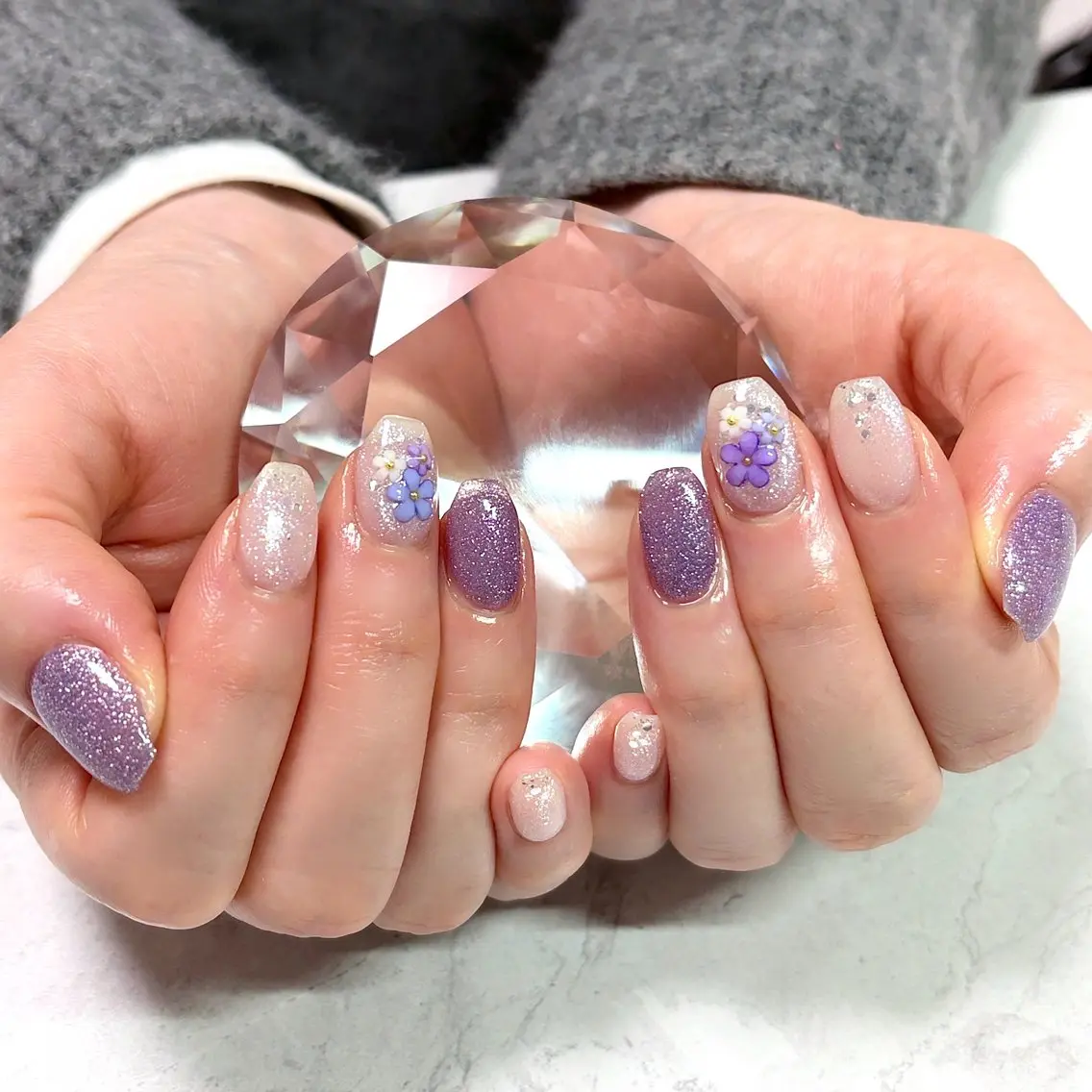 ネイル シンプルネイル private salon Reiのネイルデザイン