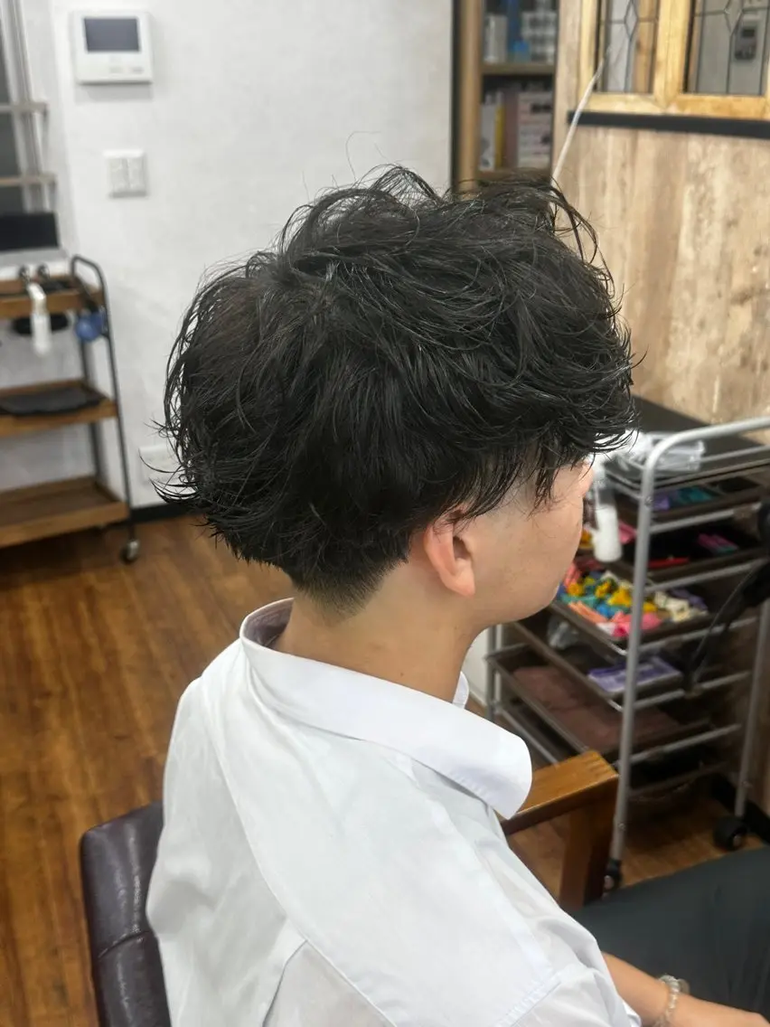 パーマ メンズ メンズパーマ ✂︎Men's特化 こたろー✂︎のヘアスタイル