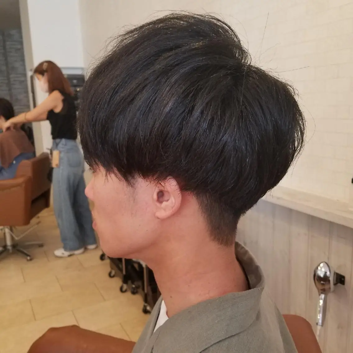 メンズ マッシュ 坂本 純子のヘアスタイル