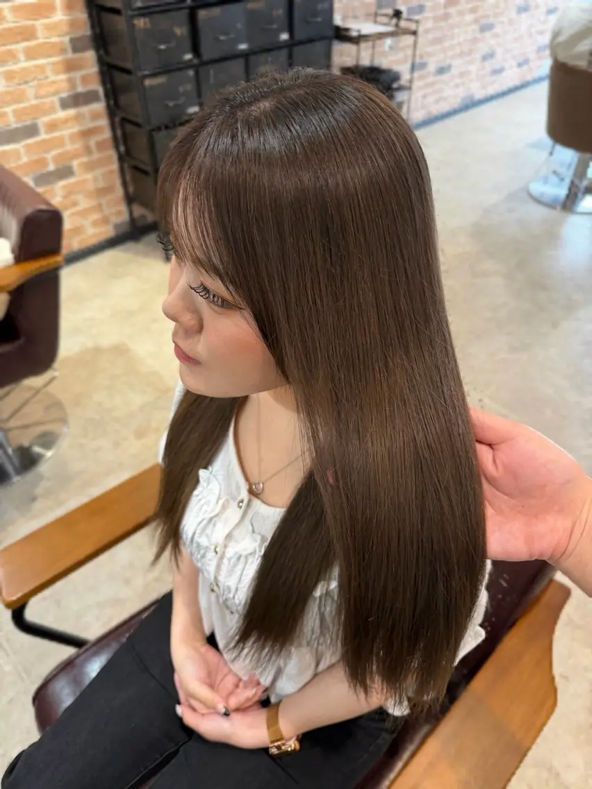 カラー 若杉 美鈴のヘアスタイル
