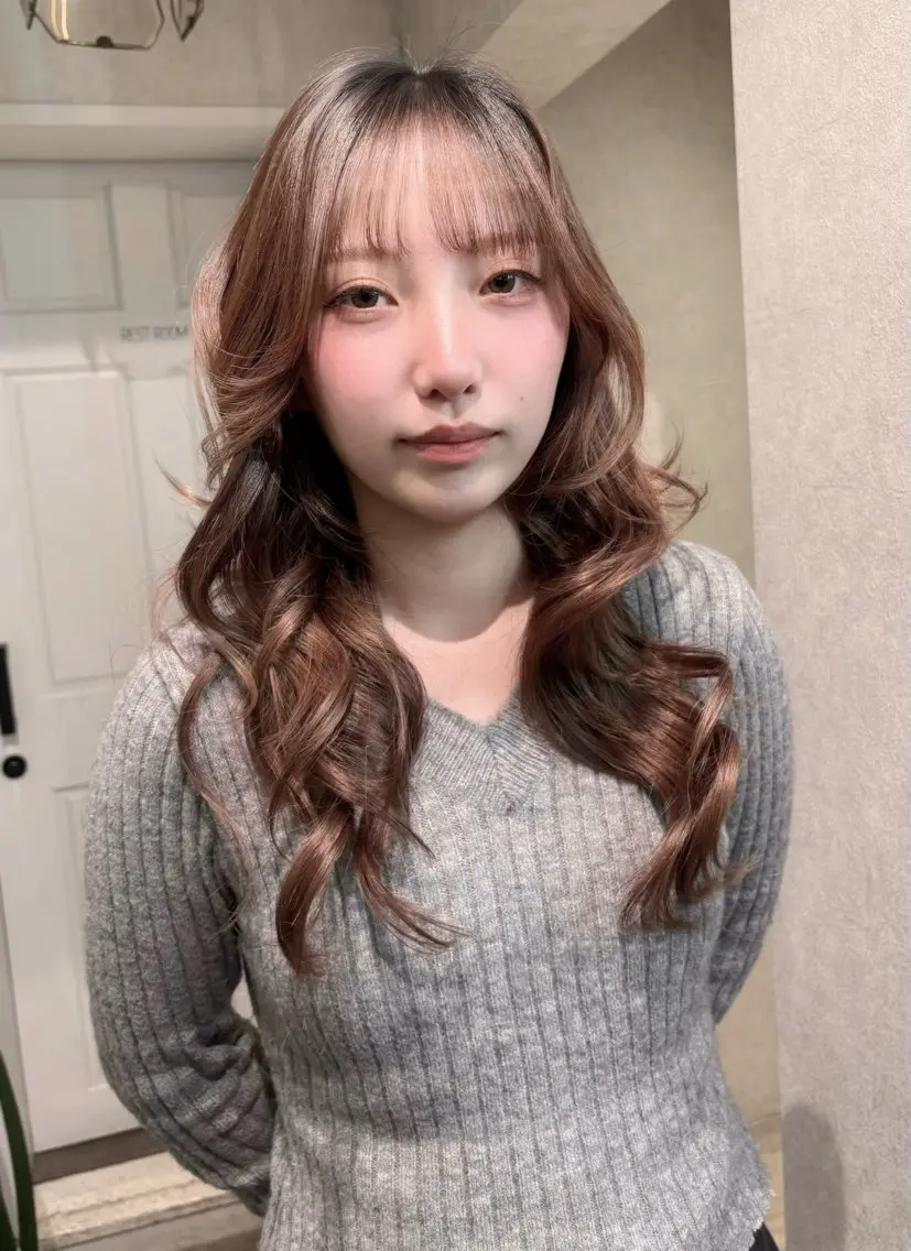 ロング レイヤーカット カット 透明感モテスタイル 💞SHIORI💞のヘアスタイル