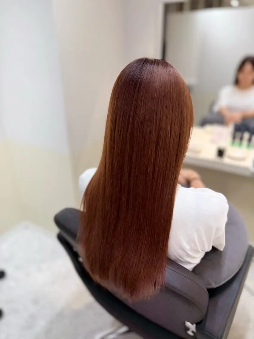 【髪質改善縮毛矯正×シナジーケア】(cut別)の写真