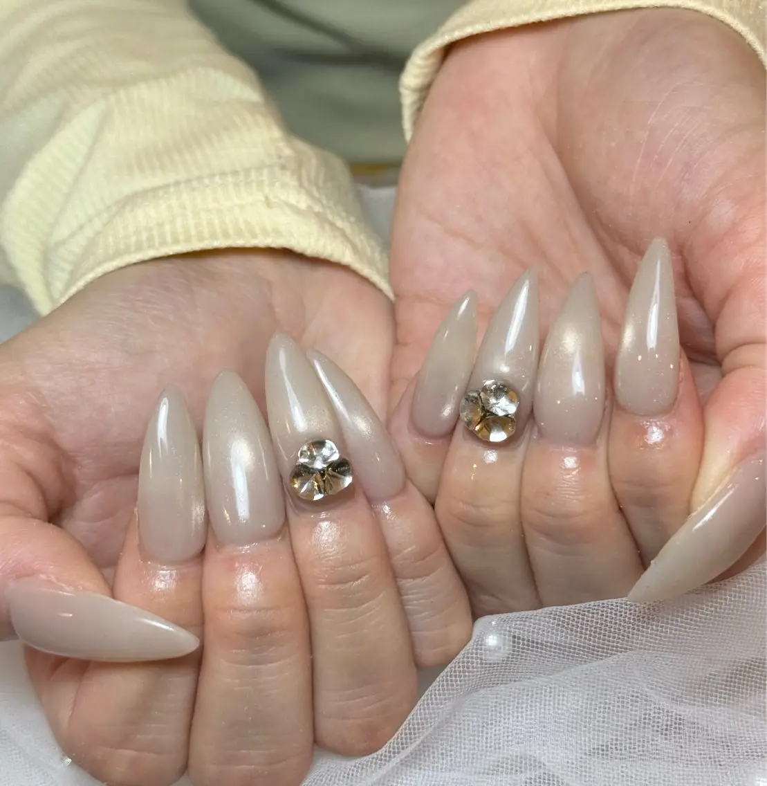 【オフ込み】チップ長さだし10本 ワンカラー/フラッシュ/マグネットの写真