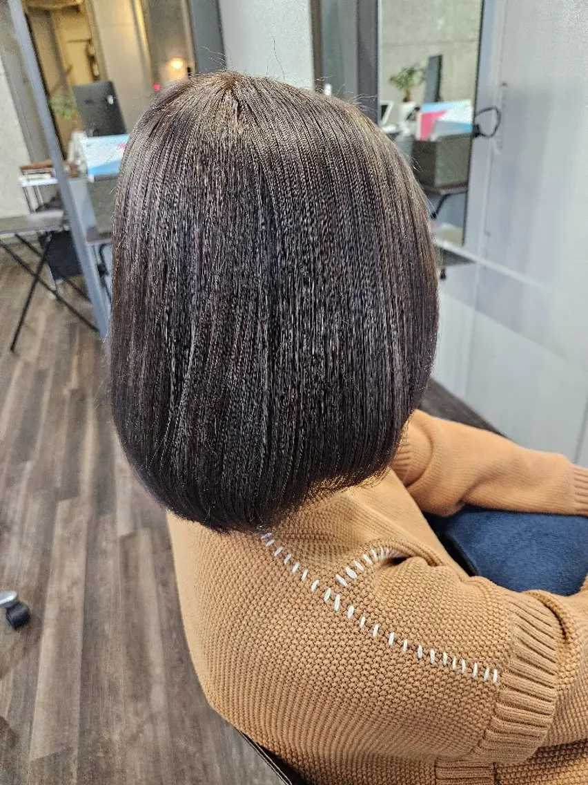 ミディアム カラー ブリーチ 縮毛矯正 カット ヘアカラー 縮毛矯正 トリートメント terra✂️川嶋 大輔のヘアスタイル