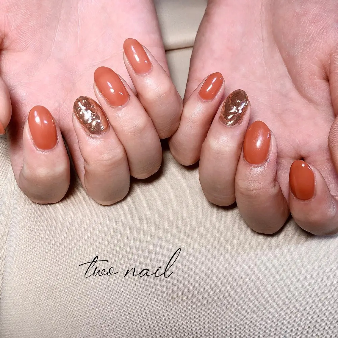ネイル アートネイル フットネイル ハート ニュアンスネイル ホワイト two nailのネイルデザイン