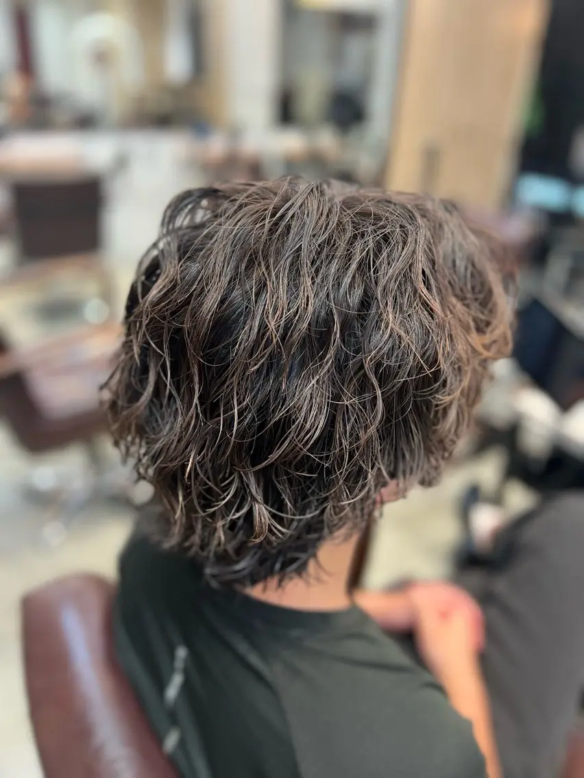 パーマ スパイラルパーマ ✨白髪解決✨ HIKARIのヘアスタイル