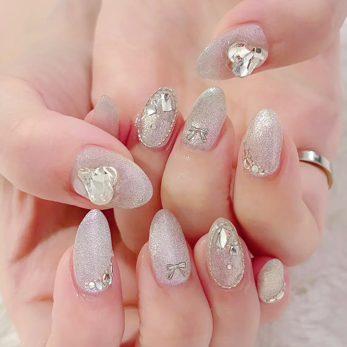 ネイル ジェルネイル マグネットネイル ハンドネイル Naruse Momoのネイルデザイン