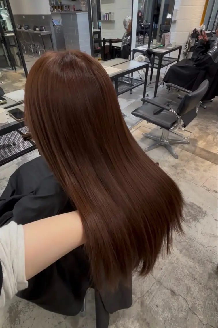 ロング カラー ベージュカラー ブラウンカラー ブラウンベージュ ダメージレス艶髪 🦋MISAKI🦋のヘアスタイル