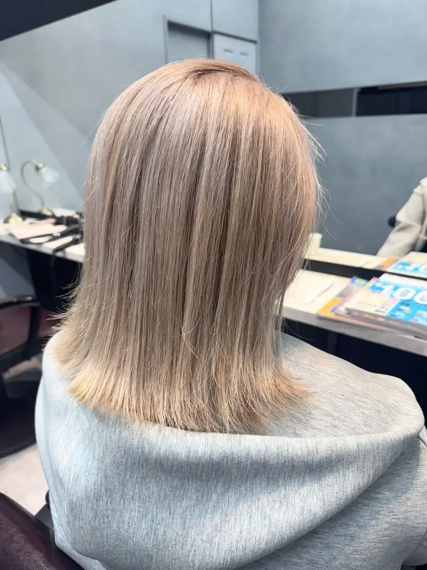 ミディアム カラー カット ヘアカラー ✨デザインカラー✨ ✂️kouki✂️のヘアスタイル