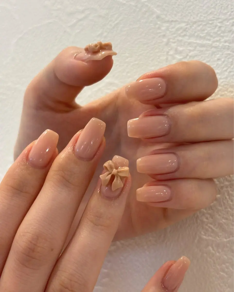 🎀リボンネイル【オフ有り】の写真