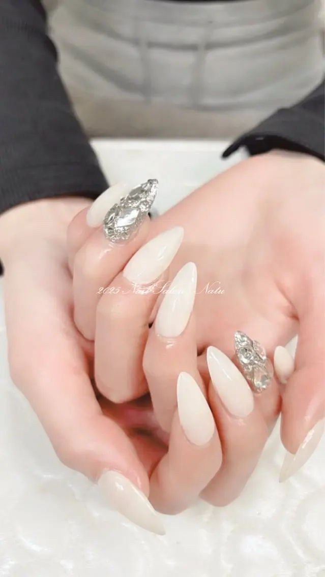 ネイル 長さ出し nailsalon Natuのネイルデザイン