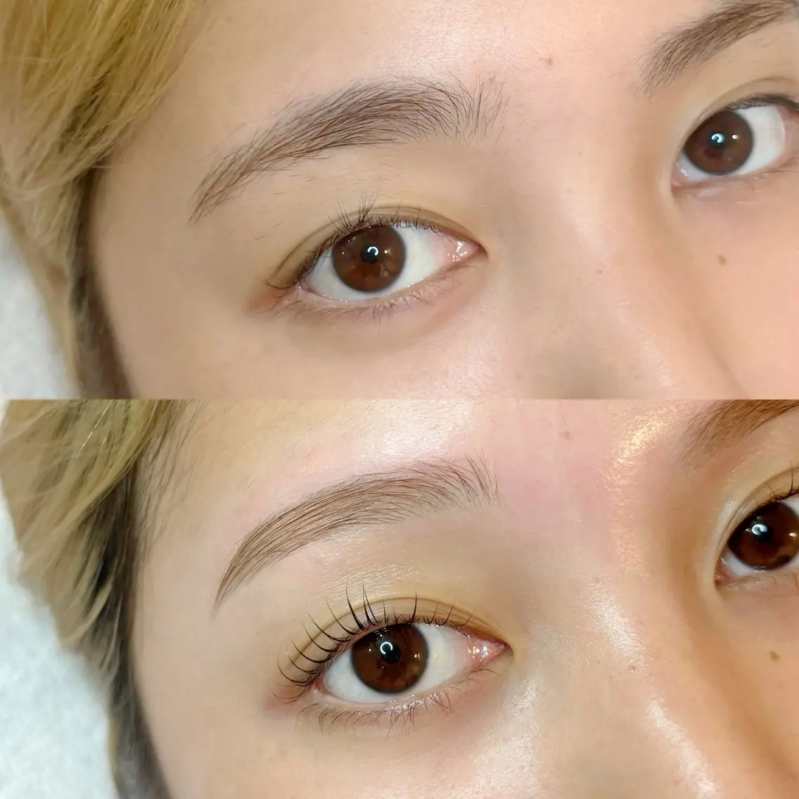 🫧まつ毛パーマ+眉毛Wax🫧まつ毛スペシャルケア付きの写真