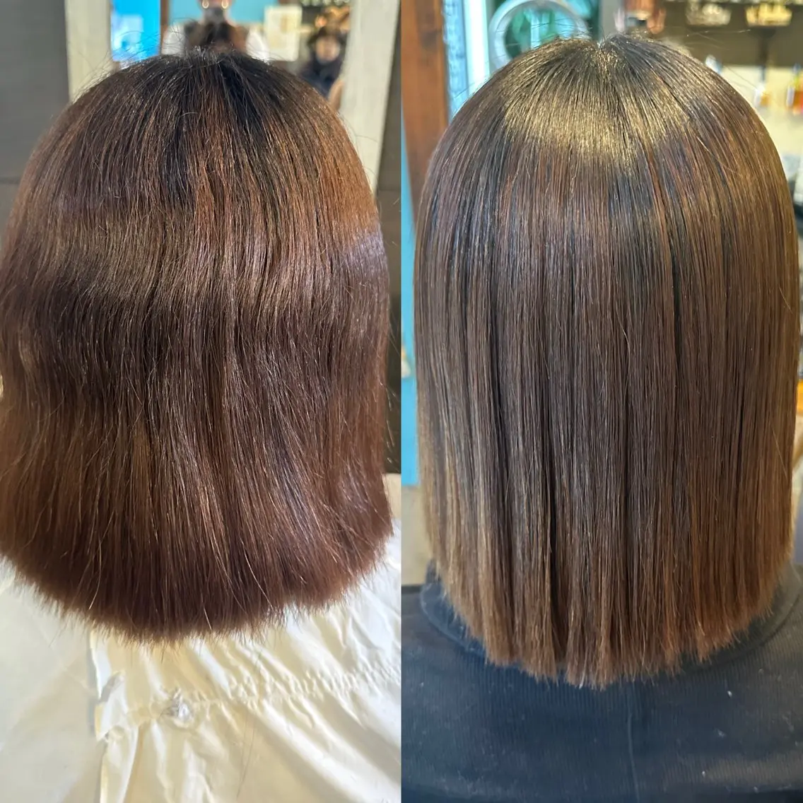 ショート 縮毛矯正 安達 望のヘアスタイル