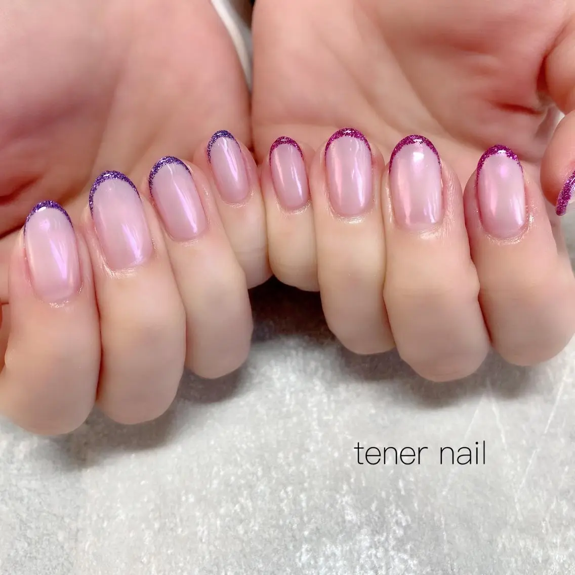 ネイル フレンチネイル テネルネイル tener nailのネイルデザイン
