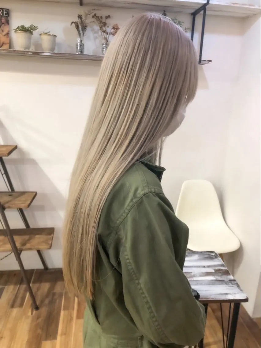 ロング カラー げん/梅田美容室 中崎町美容室のヘアスタイル